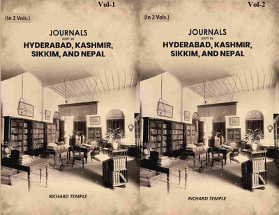 Journals Kept in Hyderabad, Kashmir, Sikkim, and Nepal 2 Vols. Set [Hardcover](Hardcover, Richard Temple)