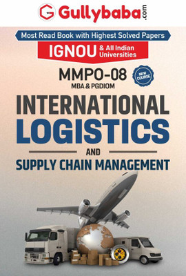 Gullybaba IGNOU MBAOM 4th Sem MMPO-08 International Logistics and Supply Chain Management in English(Paperback, Gullybaba.com Panel)