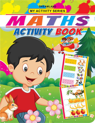 My Activity- Maths Activity Book  - Fun Activities And Practice Sheets | Learn Counting, Addition & Subtraction |Interactive Learning Book | Dreamland Publications(English, Paperback, unknown)
