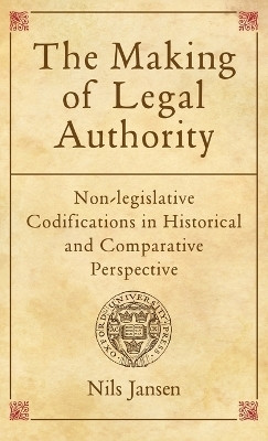 The Making of Legal Authority(English, Hardcover, Jansen Nils)