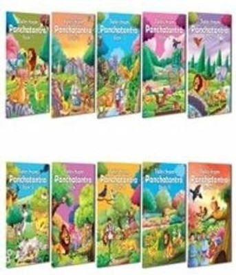 Dreamland Tales from Panchatantra - A Pack of 10 Books  - Age 4-10 | Classic Indian Stories with Morals, Life Lessons, Values & Entertainment | Bedtime, Read-Aloud & Storytime Collection(English, Paperback, unknown)