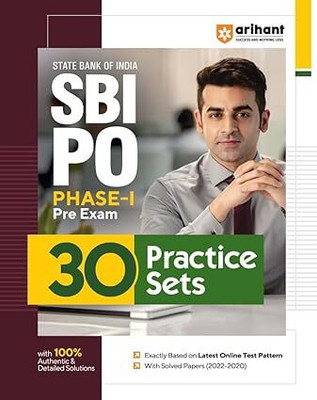 SBI PO Phase 1 Pre Exam 30 Practice Sets(Paperback, Sanjeev Dixit)