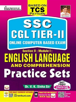 SSC CGL Tier 2 English Language & Comprehension TCS Pattern Practice Sets Section 2 Module 1 (English Medium) (4084)(Paperback, Dr. V. K. Sinha Sir)