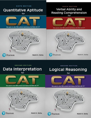 CAT 2024 - Nishit Sinha - Quant. Apti. + VARC + Logical Reasoning + Data Interpretation - Combo Set of 4 Books - 2025/Ed.-with QR for Online Resources(Paperback, Nishit sinha) CAT 2024 - Nishit Sinha - Quant. Apti. + VARC + Logical Reasoning + Data Interpretation - Combo Set of 4 Books - 2025/Ed.-with QR for Online Resources(Paperback, Nishit sinha)