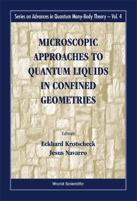 Microscopic Approaches To Quantum Liquids In Confined Geometries(English, Hardcover, unknown)