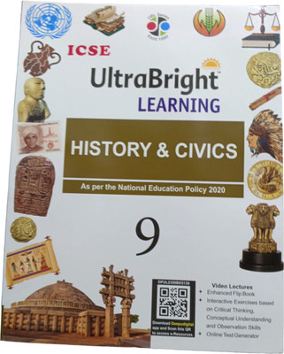 Icse Ultra Bright Learning History & civics Class 9(Pepper back, D.r Bina Biswas)