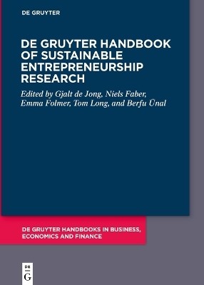 De Gruyter Handbook of Sustainable Entrepreneurship Research(English, Hardcover, unknown)