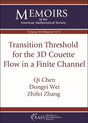 Transition Threshold for the 3D Couette Flow in a Finite Channel(English, Paperback, Chen Qi)