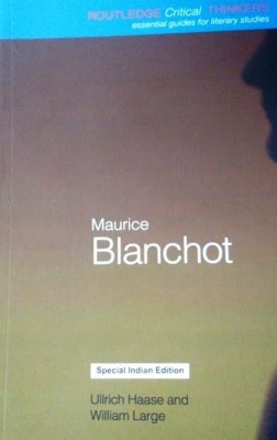 Maurice Blanchot(Paperback, Ullrich Haase, William Large)