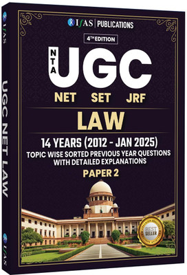 UGC NET Law Paper 2 Book | Previous Year Solved Papers  - 2025 with Detailed Solutions (Unit Wise Sorted) (2012 to Jan 2025) | Bestselling PYQ Book for NTA-UGC NET/JRF and SET Law Exams in India | Two Brothers Publications(Paperback, IFAS Publications)
