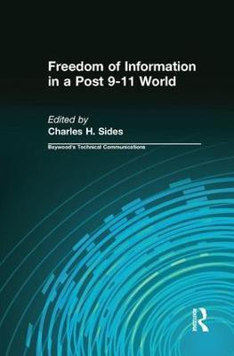 Freedom of Information in a Post 9-11 World(English, Paperback, Sides Charles)