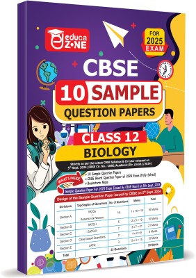 CBSE 10 Sample Question Papers Class 12 Biology Book(Paperback, Educazone Panel of Experts)