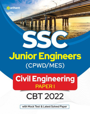 SSC JE Junior Engineers Civil Engineering Paper 1 2023 1 Edition(Paperback, Arihant Publication)
