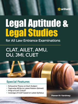 Legal Aptitude & Legal Studies For All Law Entrance Examinations CLAT, AILET, AMU, DU, JMI, CUET(English, Paperback, Varshney Pawan Kumar)