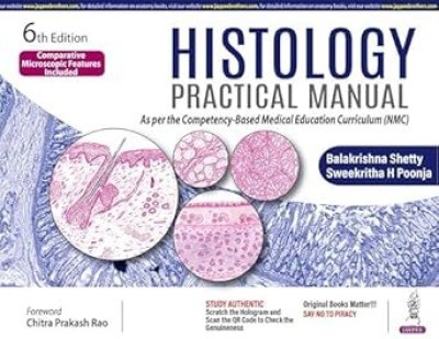 Histology Practical Manual 6Ed 2024(Paperback, Balakrishna Shetty)