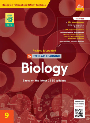 On Board! Revised Stellar Learning Biology 9 By Ratna Sagar(Paperback, Our Experts)