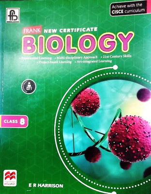 Frank New Certificate Biology Class 8(Paperback, E R Harrison)