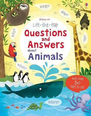 Lift-the-flap Questions and Answers about Animals(English, Board book, Daynes Katie)