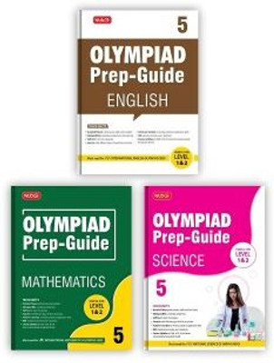 MTG Olympiad Prep-Guide Class 5 - Achievers Section with IMO-NSO-IEO Chapterwise Previous Year Question Paper For SOF 2023-24 Exam, Set of 3 Books (Mathematics, Science, English)(Paperback, MTG Editorial Board) MTG Olympiad Prep-Guide Class 5 - Achievers Section with IMO-NSO-IEO Chapterwise Previous Year Question Paper For SOF 2023-24 Exam, Set of 3 Books (Mathematics, Science, English)(Paperback, MTG Editorial Board)
