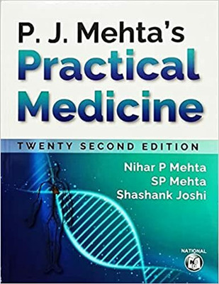 Practical Medicine 22 Edition By Pj Mehta(Paperback, P.J. MEHTA)