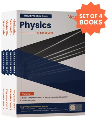 Vedantu NEET Tatva Class 12 Physics Book Set of 4 | NEET 2026 Theory & QR Videos(English, Paperback, unknown)
