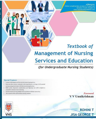 Textbook of Management of Nursing Services and Education for Undergraduate Nursing Students(Paperback, Rohini TJisa George T)