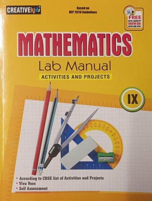 MATHEMATICS LAB MANUAL CLASS-IX (ACTIVITIES & PROJECTS)(Paperback, CORDOVA)