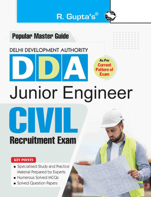 DDA: Junior Engineer (CIVIL) Recruitment Exam Guide(English, Paperback, RPH Editorial Board)