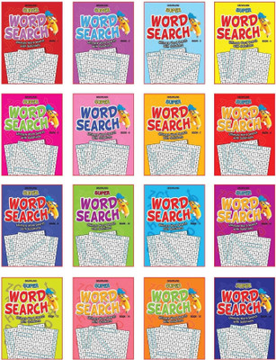 Super Word Search Part - Pack  - 192 Puzzle Pages Each With Answers | Fun Brain Teasers For Kids Ages 6–15 | Learning Gift For Boys & Girls| Educational & Fun Activity Book(English, Paperback, unknown)
