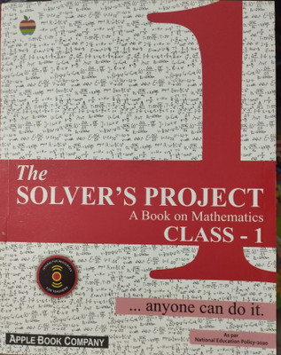 The solvers project a book on mathematics class 1(Paperback, Xyz)