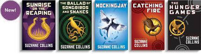 Hunger Games Complete 5 Books Collection Set - by Suzanne Collins - The Hunger Games, Catching Fire, Mockingjay, The Ballad of Songbirds and Snakes, Sunrise on the Reaping(Paperback, Suzanne Collins)
