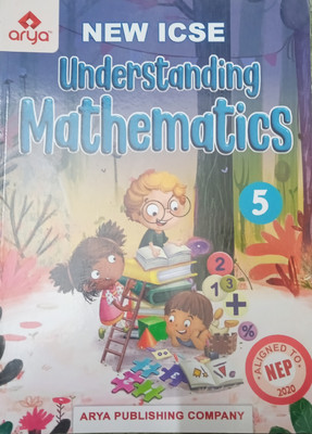 NEW ICSE UNDERSTANDING MATHEMATICS CLASS-5 (2024)(ARYA PUBLISING COMPANY, R G GUPTA)