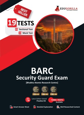 BARC Security Guard Recruitment Exam  - 2024 | 10 Full Length Mock Tests and 9 Sectional Tests (Solved MCQ Questions) with Free Access To Online Tests(English, Paperback, Edugorilla Prep Experts)