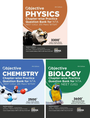 Objective Physics, Chemistry & Biology Chapter-Wise Practice Question Bank for Nta Neet (Ug) MCQS Based on Main Previous Year Questions Pyqs Useful for Cbse 11/ 12 & Cuet Pcb(English, Paperback, unknown)