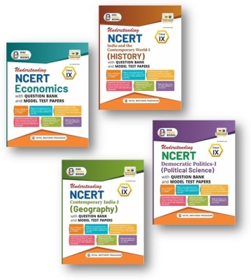 Understanding NCERT Class 9th [4-Books Set ] Contemporary India -I (Geography) , Democratic Politics -I (Political Science) , Economic Development (Economics) & India and the Contemporary World -I (History)(Paperback, Goyal Brother CBSE EXPERT TEAM)