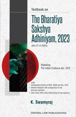 Bharatiya Sakshya Adhiniyam, 2023 (Edition1)(English, Paperback, unknown)