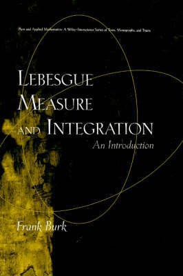 Lebesgue Measure and Integration(English, Hardcover, Burk Frank)