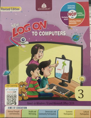 Revised Edition New Log On To Computers Class 3(Paperback, Meera Aggarwal, Manjeet Jauhar)