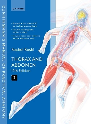 Cunningham's Manual of Practical Anatomy Volume 2 Thorax and Abdomen(English, Paperback, Koshi Rachel)