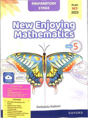 New Enjoying Mathematics Class 5 (NCF 2023) Preparatory Stage(Paperback, Aashalata Badami)