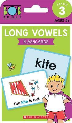 Bob Books - Long Vowels Flashcards Phonics, Ages 4 and Up, Kindergarten (Stage 3: Developing Reader)(English, Undefined, Scholastic)