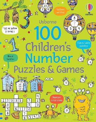100 Children's Number Puzzles and Games(English, Paperback, Clarke Phillip)