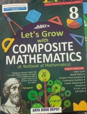 ABD'S LET'S GROW WITH COMPOSITE MATHEMATICS (A TEXTBOOK OF MATHEMATICS) CLASS-8(Paperback, ABD)