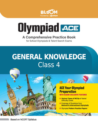 Arihant Bloom Olympiad Ace General Knowledge Class 4 | A Comprehensive Practice Book for School Olympiads & Talent Search Exams | For Exam 2025(Paperback, Suman Bharti)