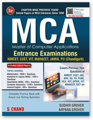 Mca Entrance Examination(English, Hardcover, unknown)