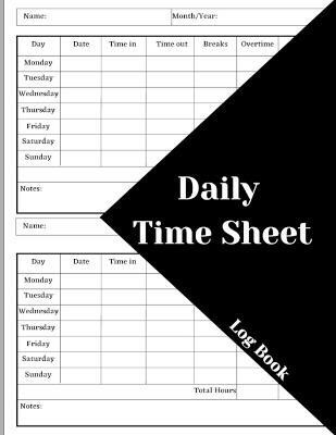 Daily Time Sheet Log Book(English, Paperback, Ehler Celina)