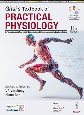 GHAI'S TEXTBOOK OF PRACTICAL PHYSIOLOGY(Paperback, VP Varshney)