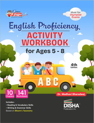 Perfect Genius English Proficiency Activity Workbook for Ages 5 to 8 - 4th Edition | Must for Olympiad Exams | Builds 141 Life Skills(Paperback, Dr. Madhavi Bharadwaj)
