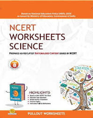 NCERT WORKSHEETS SCIENCE CLASS -8(Paperback, RAJAYSHREE JOSHI)