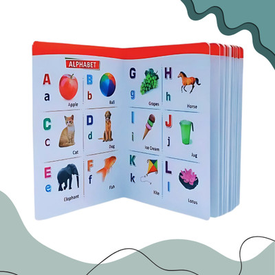 Big Size My First All-in-One Multicolor Board Book for Pre-K Learners(ALL IN ONE BOOK, SHINILIFESTYLE)
